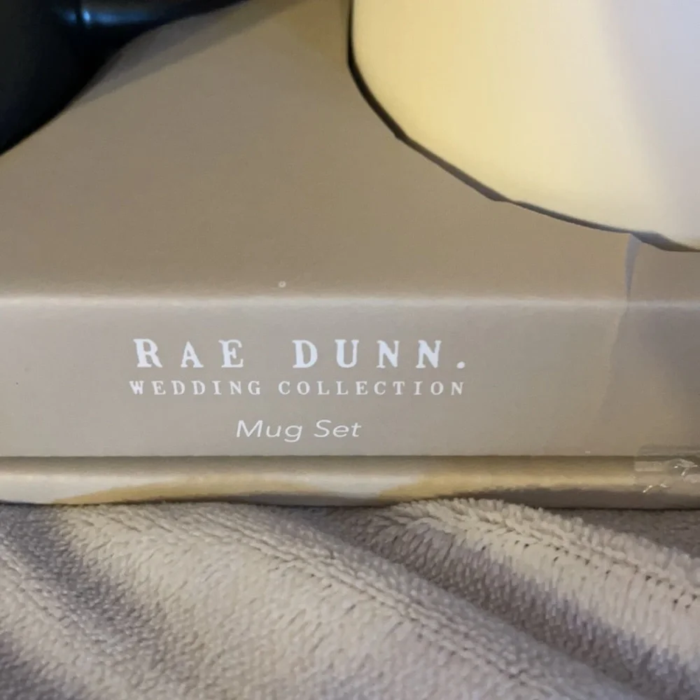 Rae Dunn “Wedding Collection”- “Best Day Ever &..”